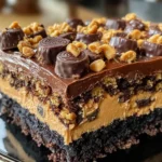 Reese’s Peanut Butter Earthquake Cake