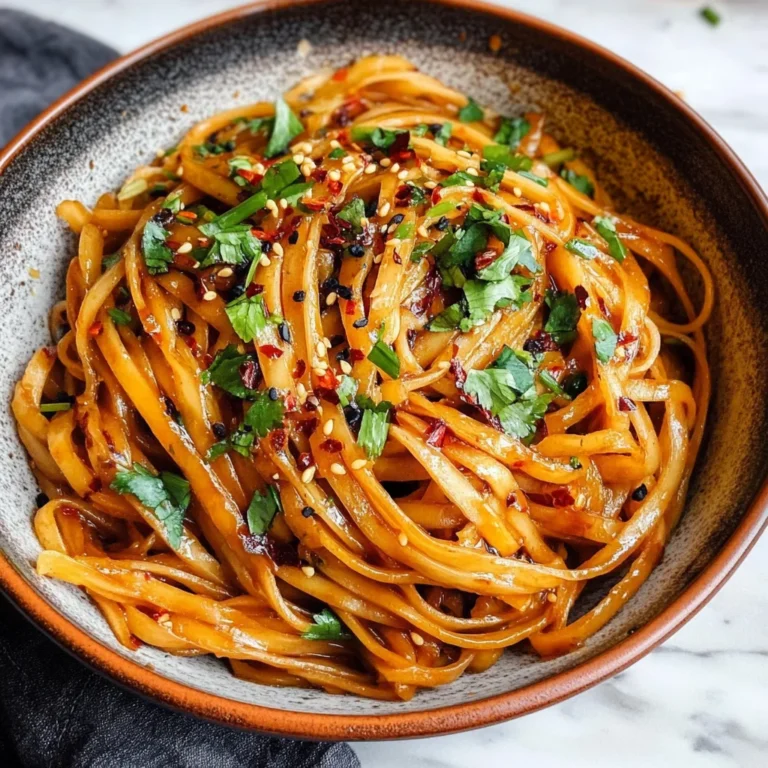 Shallot Chili Oil Noodles