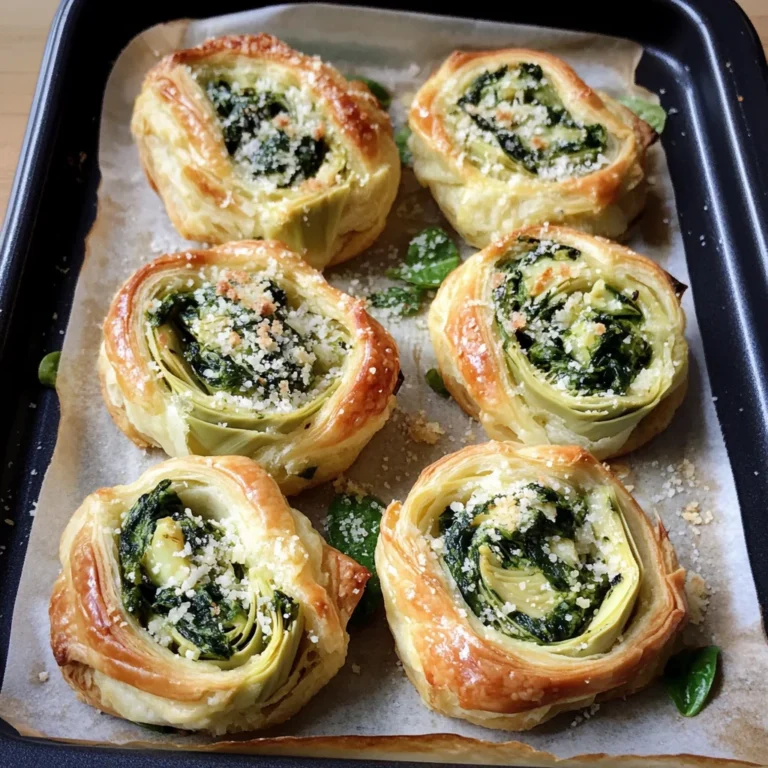 Spinach Artichoke Swirls