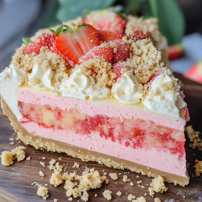 Strawberry Crunch Cheesecake
