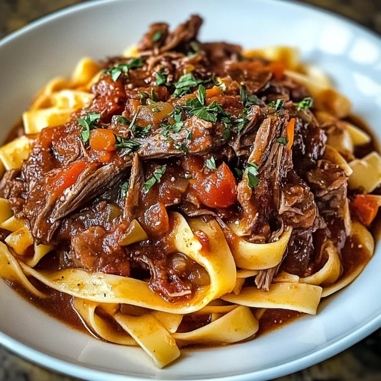 Sunday Slow Cooker Beef Ragu Recipe