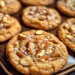 Toffee Almond Cookies