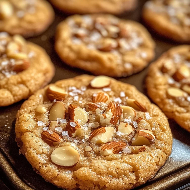 Toffee Almond Cookies