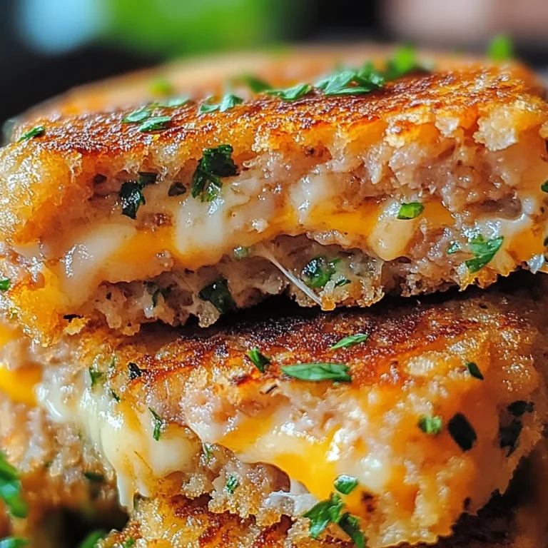 Tuna Melt Patties Recipe